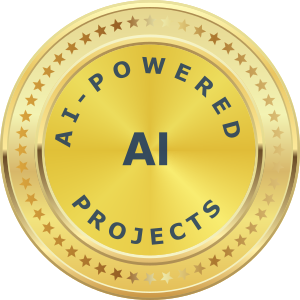 AI-powered projects badge